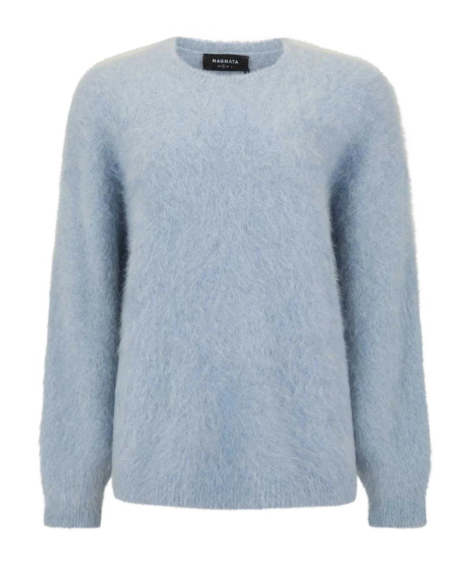 Nagnata Brushed Alpaca Sweater Mist
