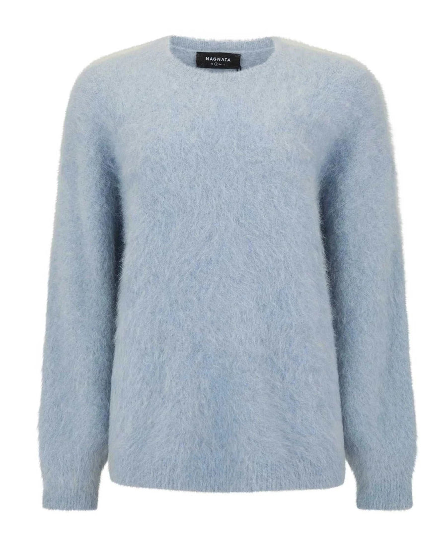 Nagnata Brushed Alpaca Sweater Mist