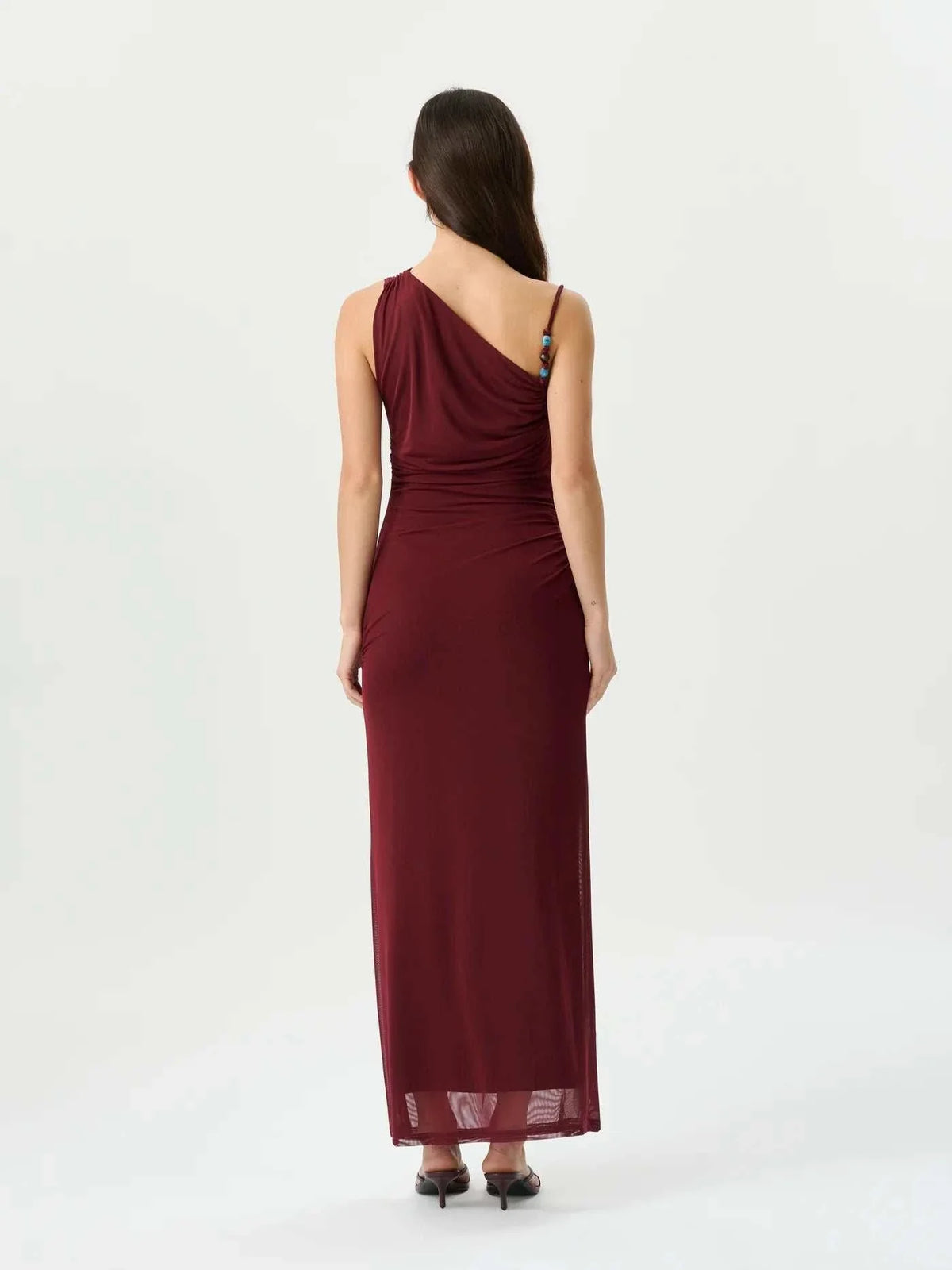 Roame Ember Mesh Dress Mulberry