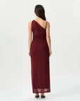 Roame Ember Mesh Dress Mulberry