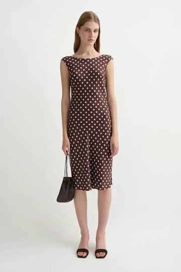 Posse Leo Dress Chocolate