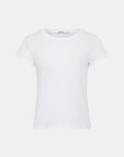 Bassike Slub Heritage T Shirt White