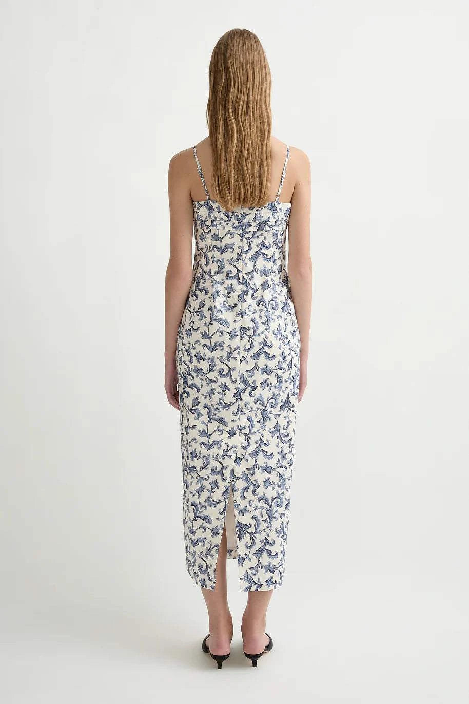 Posse Rue Dress Blue Baroque