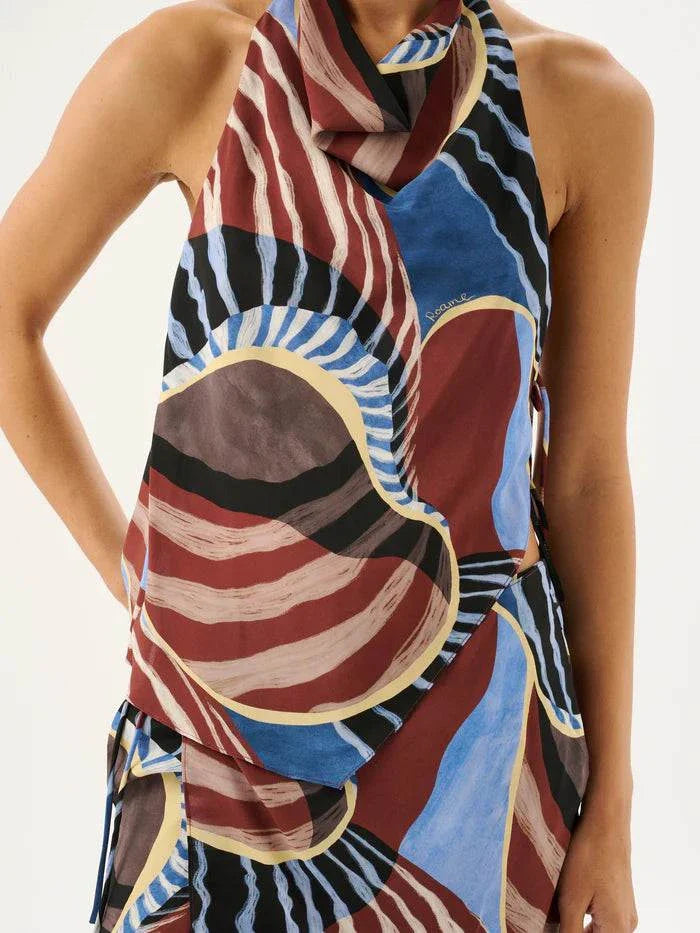 Roame Agave Halter Top Nautica