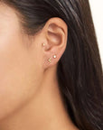 Midsummer Star Cluster Studs Gold