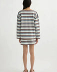 Posse Nadine Top Chocolate Multi Stripe 