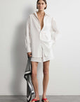Wnsdy The Lennox Short White