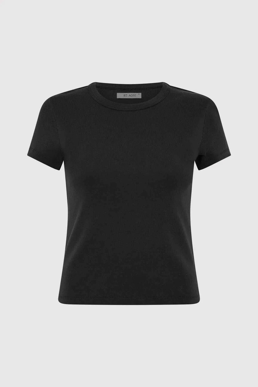 St Agni Organic Baby Tee Jet Black