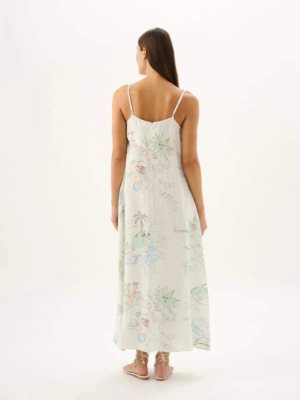 Roame Carolina Maxi Dress Neptuna