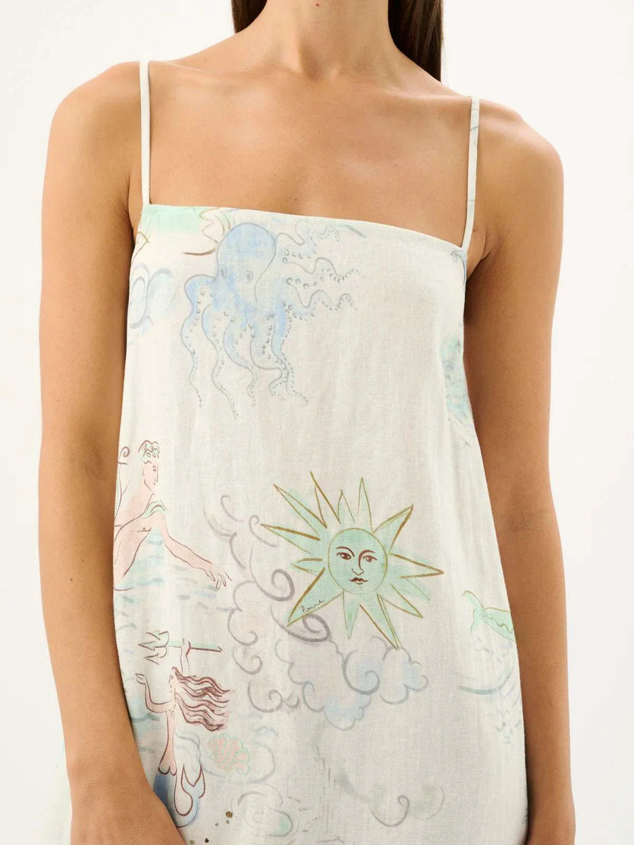 Roame Carolina Maxi Dress Neptuna