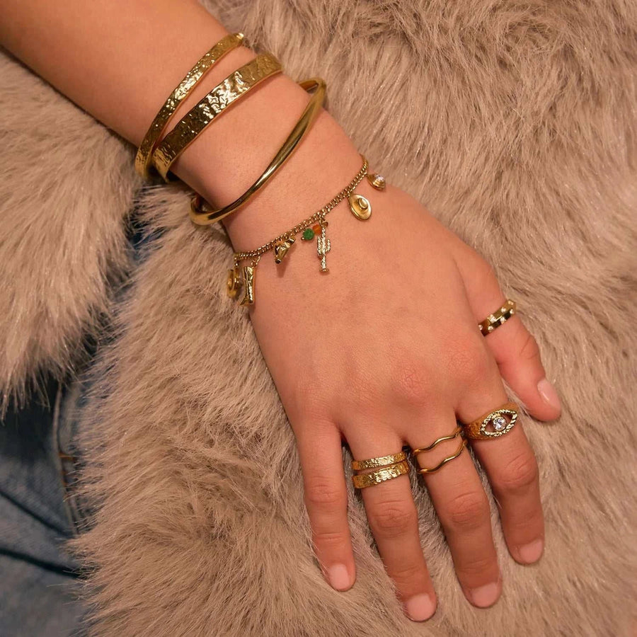 Arms of Eve Rodeo Charm Bracelet Gold