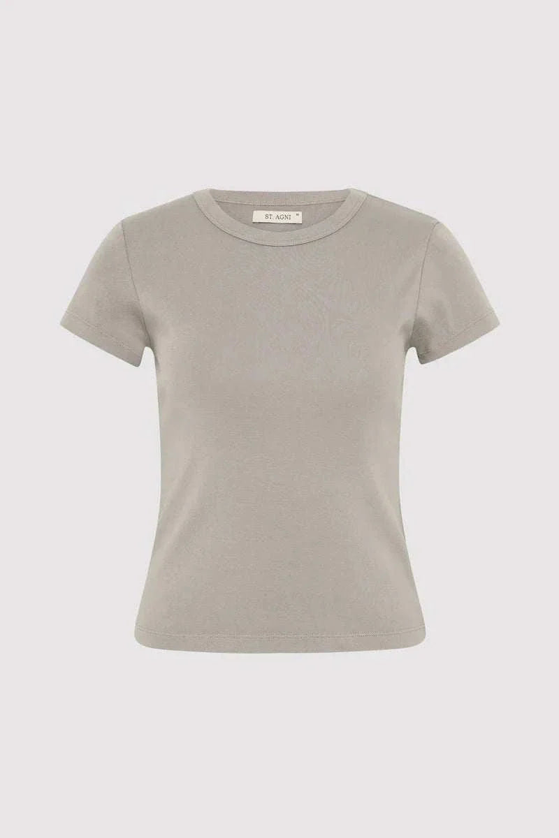St Agni Organic Cotton Baby Tee Slate
