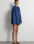 Wnsdy The Brooklyn Jacket Mid Blue