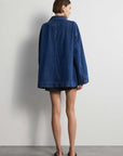 Wnsdy The Brooklyn Jacket Mid Blue