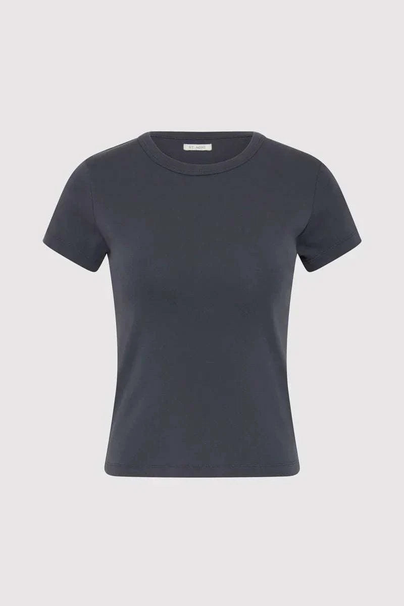 St Agni Organic Cotton Baby Tee Storm
