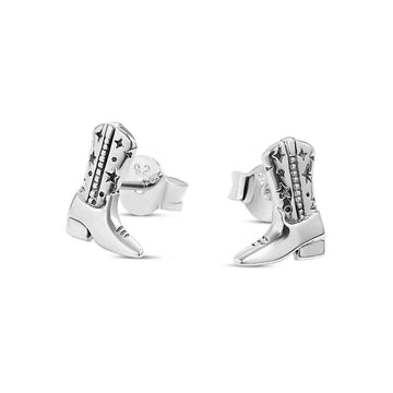 Midsummer Star Cowgirl Boot Stud Silver