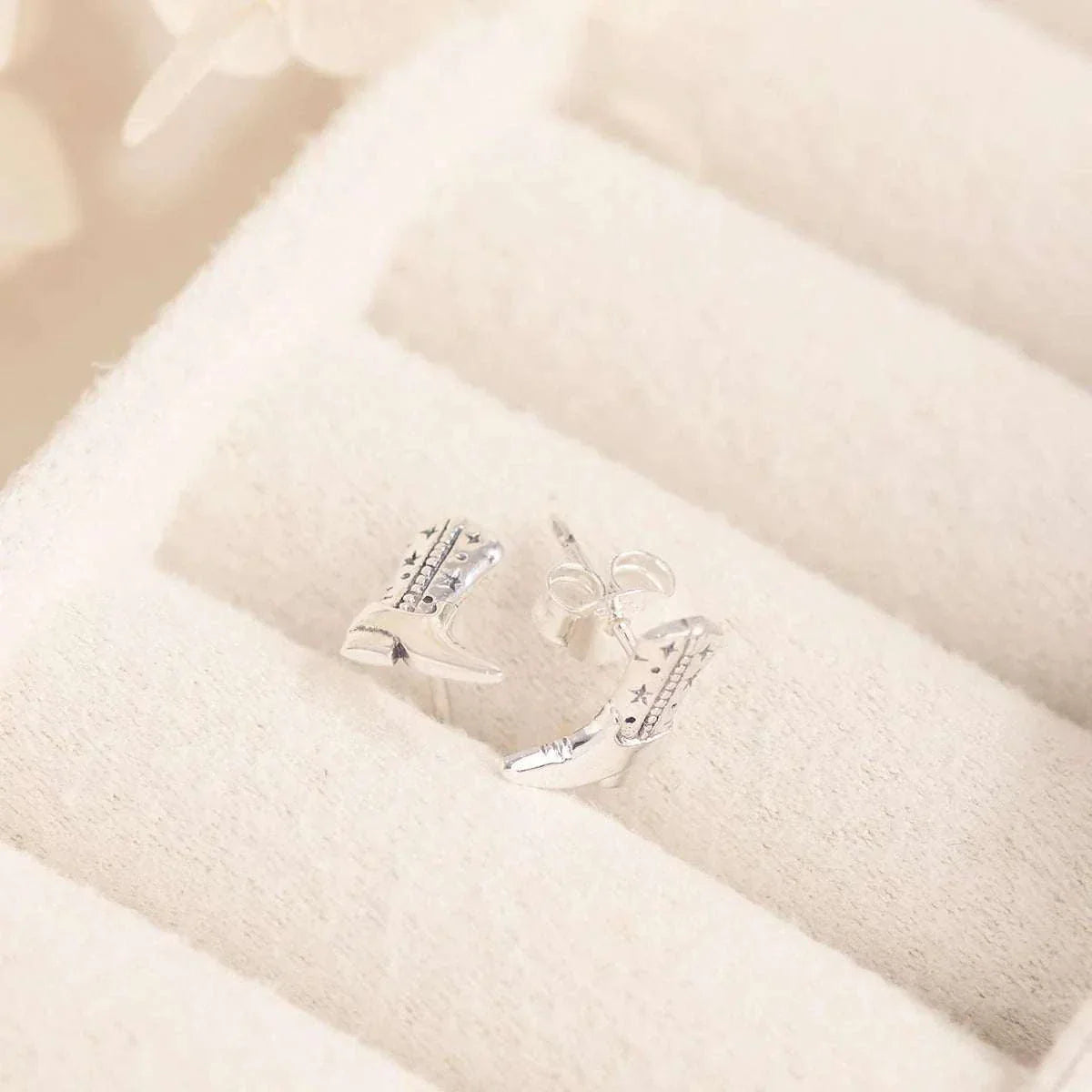 Midsummer Star Cowgirl Boot Stud Silver