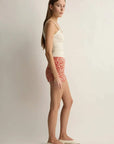 Posse Lexi Short Red Leopard