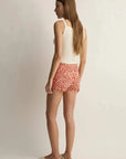 Posse Lexi Short Red Leopard