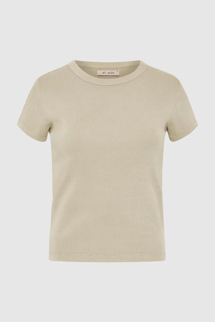 St Agni Organic Cotton Baby Tee Moss Grey