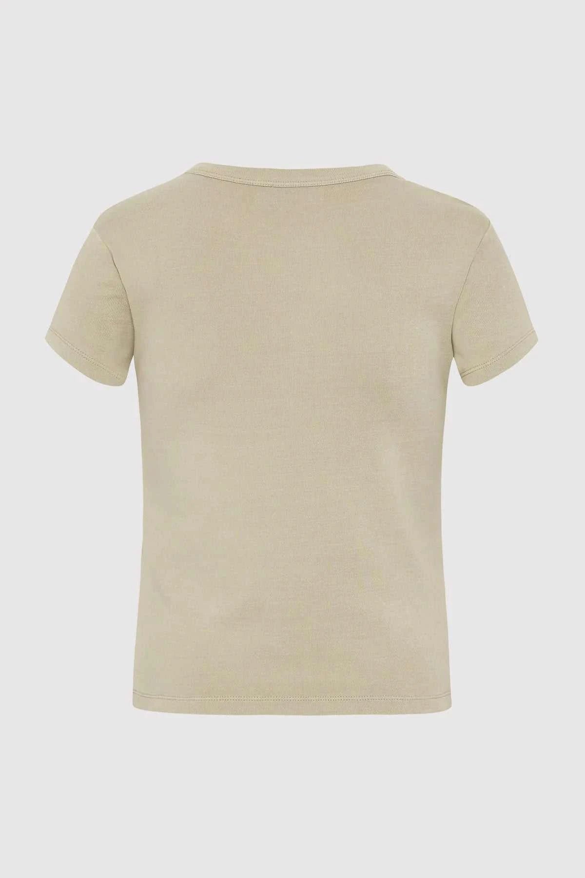 St Agni Organic Cotton Baby Tee Moss Grey