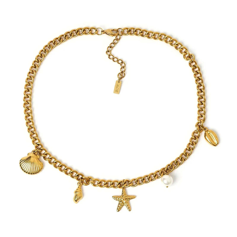 Arms of Eve Salacia Necklace Gold 