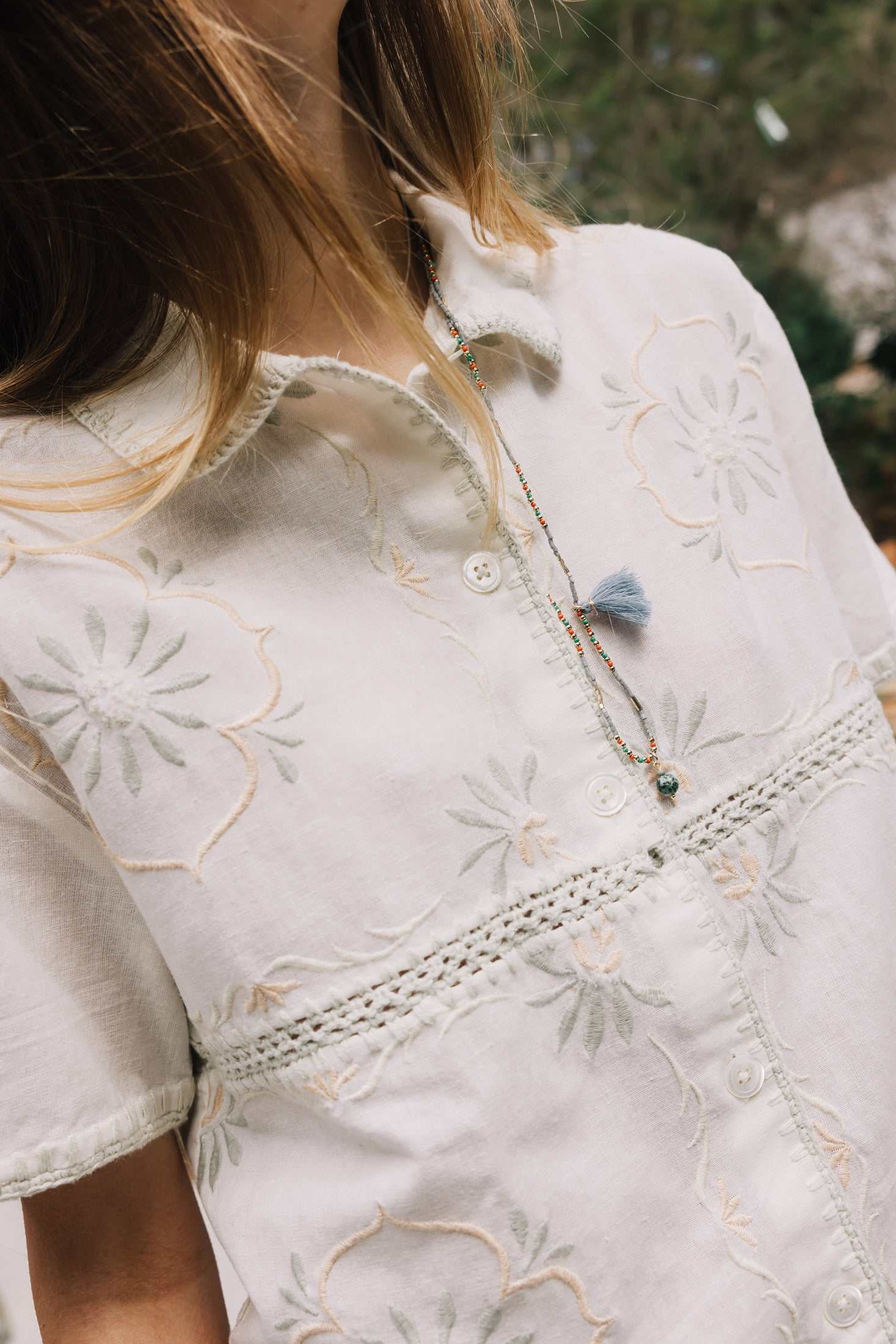 Indi and Cold Necklace Acero