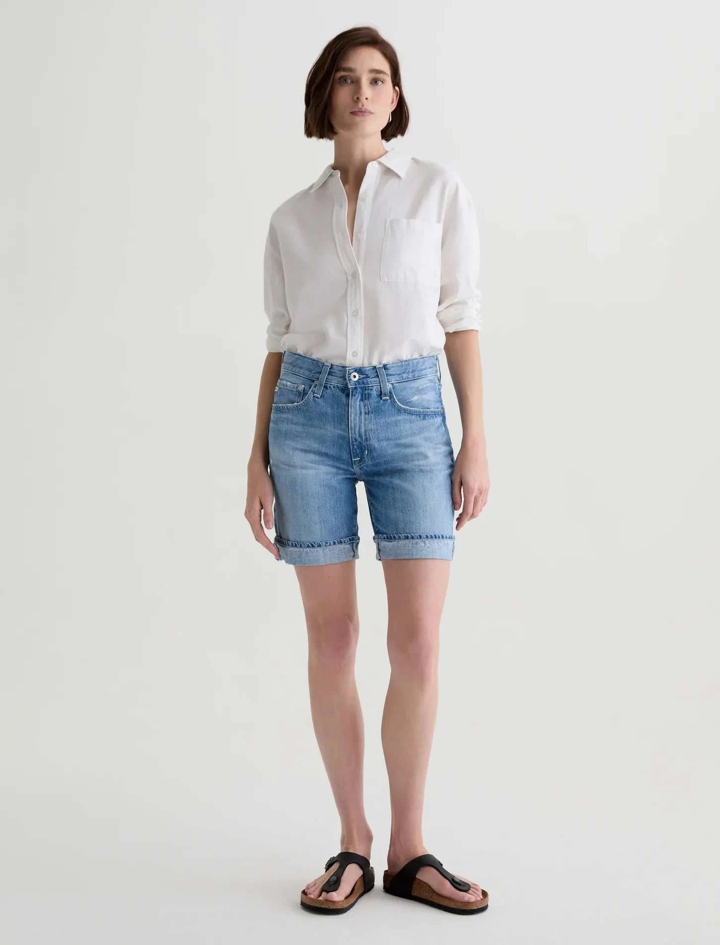 AG Ex-Boyfriend Short Mid Rise 17 Years Divergent