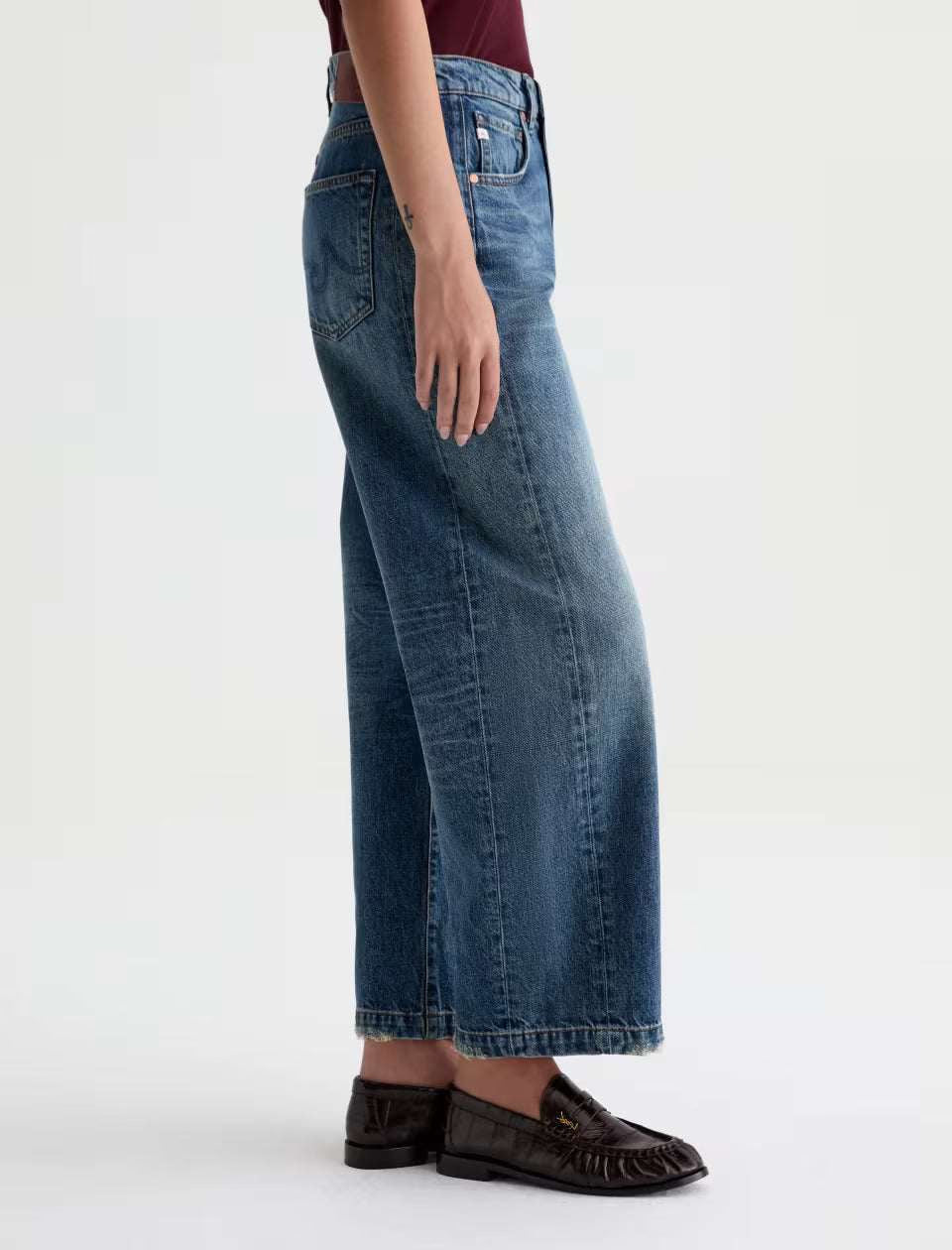 AG Hattie High Rise Barrel 10 Years Front Line