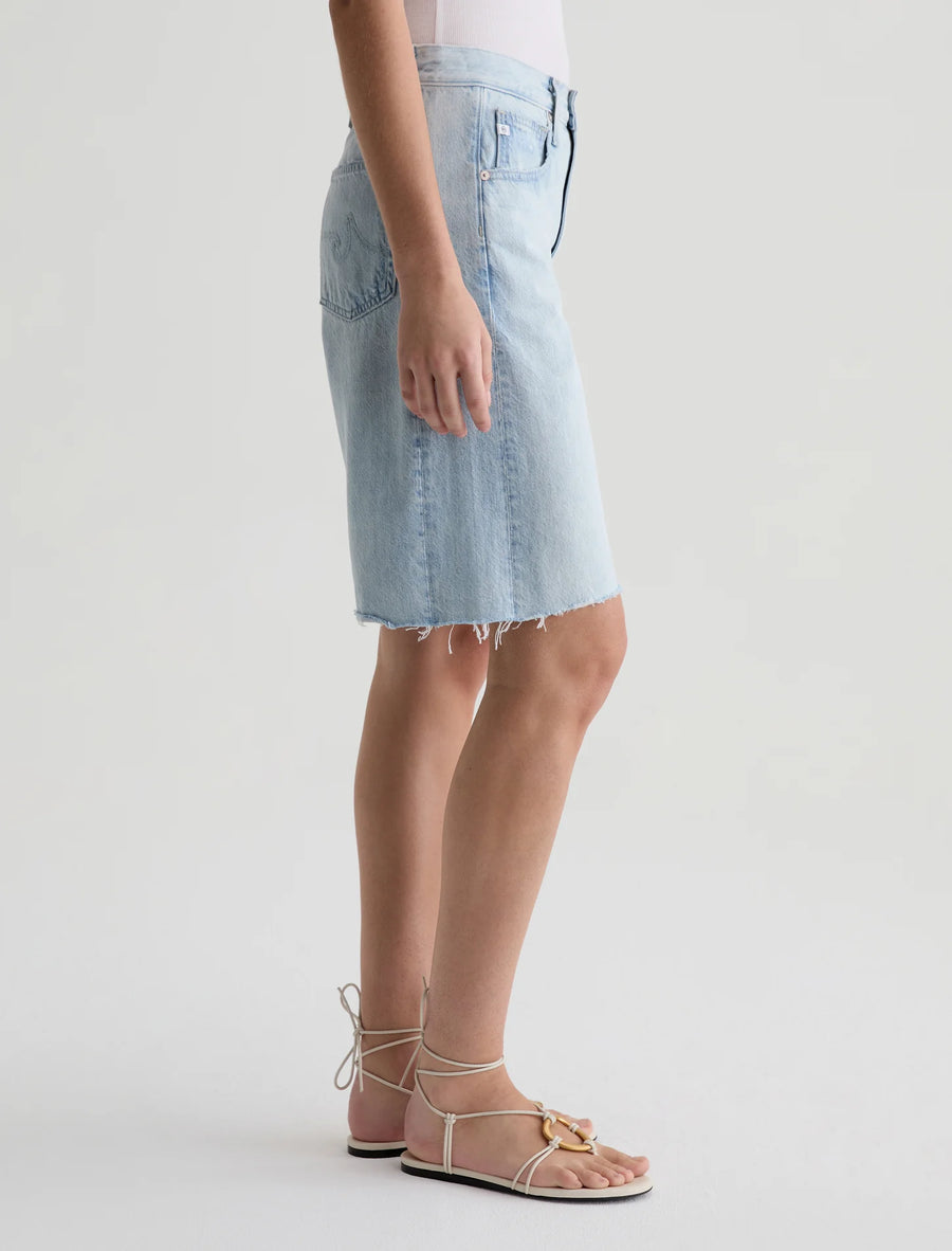 AG Hattie Short High Rise Sunfaded Destructed