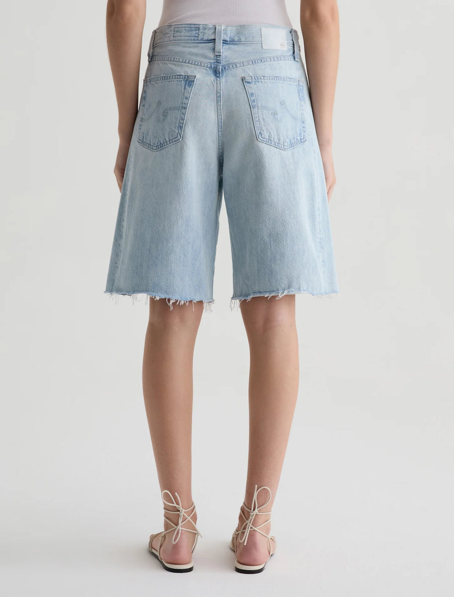 AG Hattie Short High Rise Sunfaded Destructed