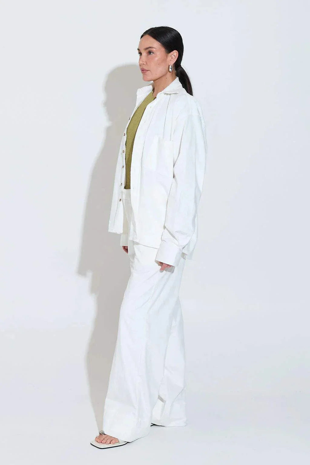 Sara Fox Mosse Pant Off White
