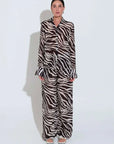 Sara Fox Roux Long Sleeve Shirt Animal