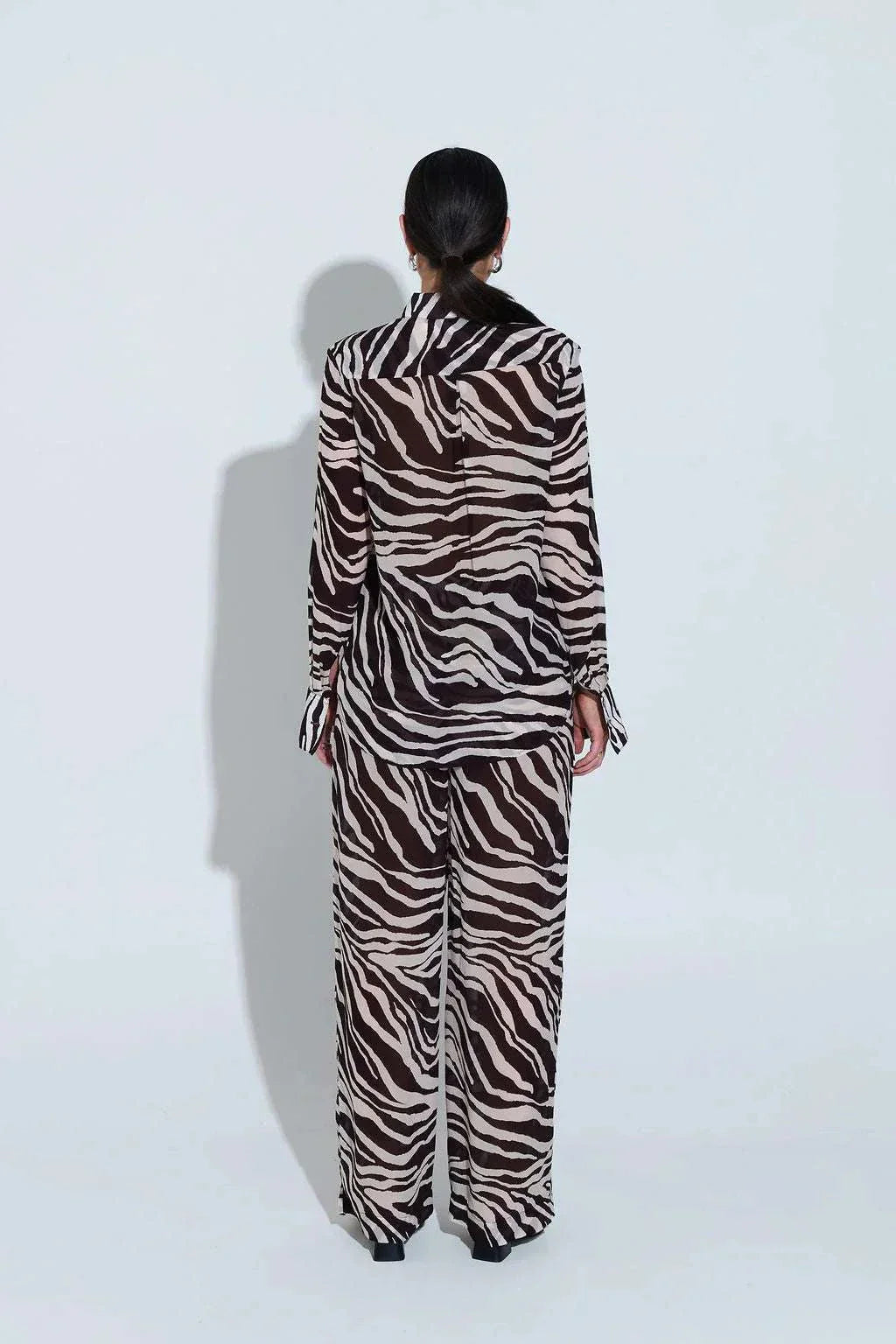 Sara Fox Roux Long Sleeve Shirt Animal