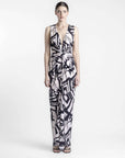 One Fell Swoop Gaia Dress Bauhaus Print.