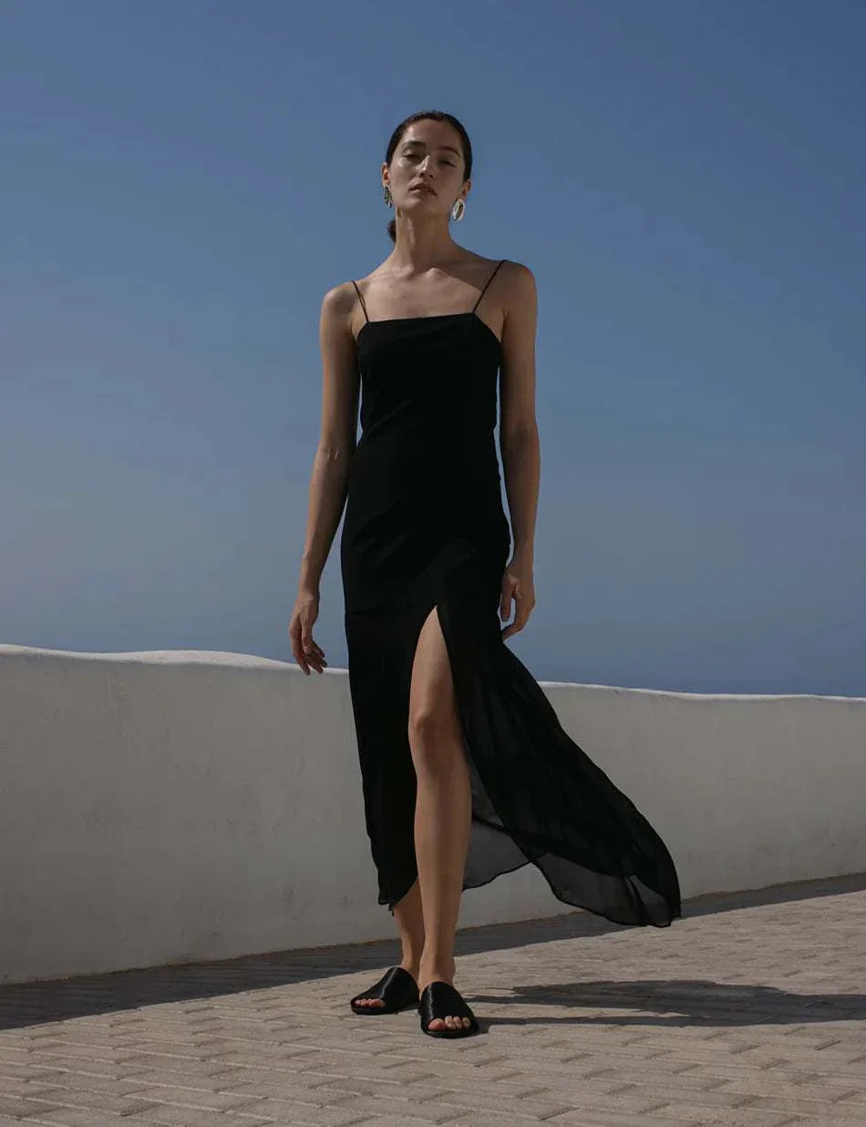 La Tribe Simple Slide Black