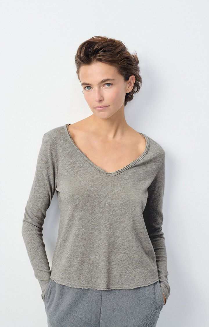 American Vintage Sonoma T Shirt Heather Grey