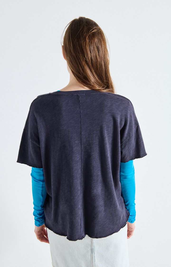 American Vintage Sonoma T Shirt Vintage Navy Blue