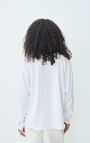 American Vintage Womens Sonoma Long Sleeve T Shirt White