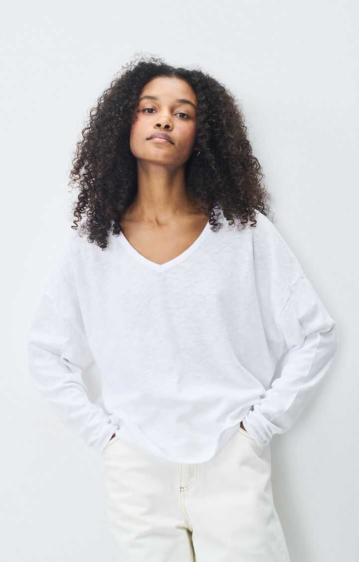 American Vintage Sonoma LS T Shirt White