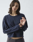 American Vintage Sonoma Long Sleeve T Shirt Vintage Blue