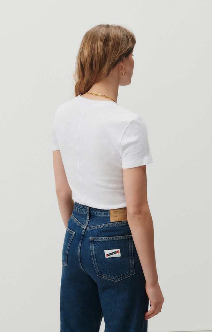 American Vintage Sonoma White T Shirt Short Sleeve