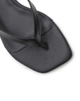 La Tribe Square Toe Thong Black