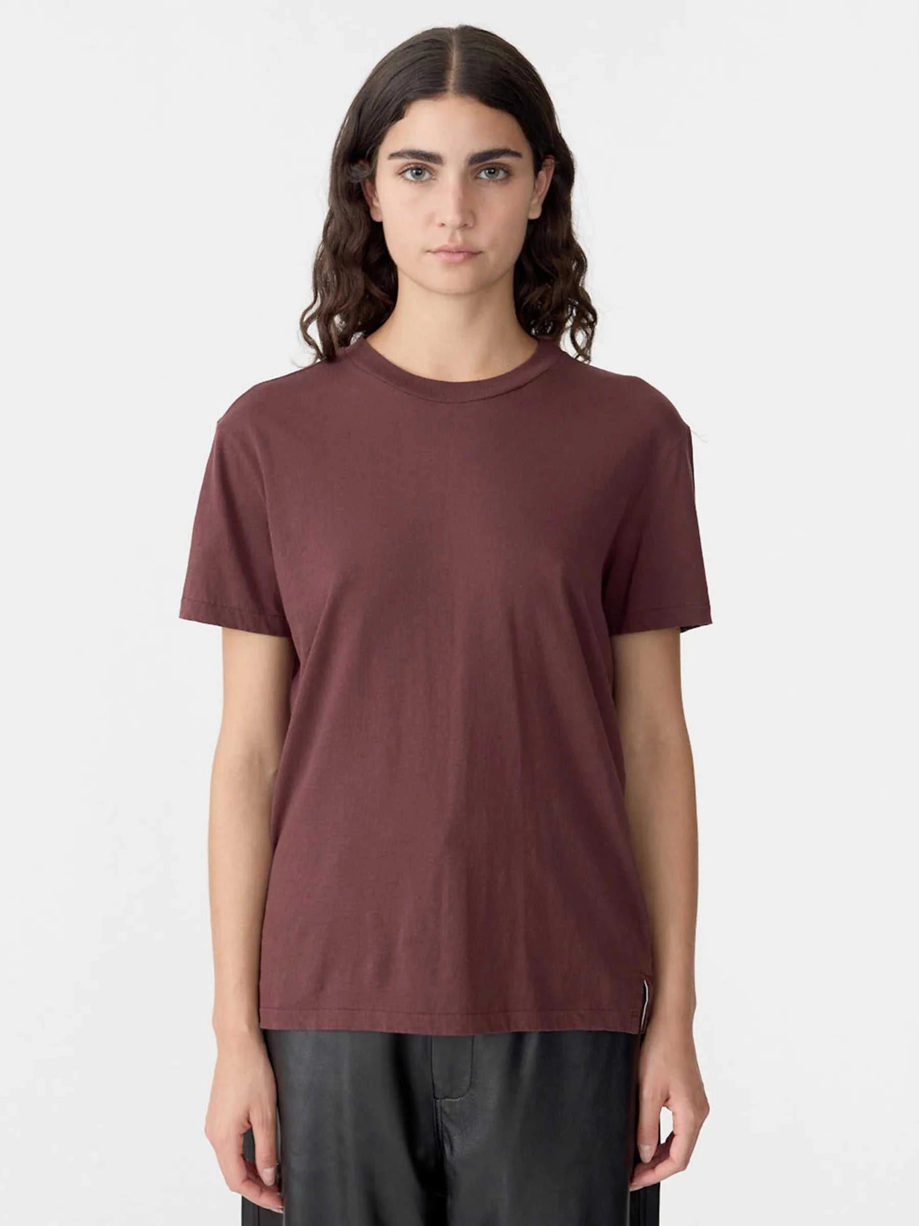 Bassike Classic T Shirt Cocoa