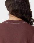 Bassike Classic T Shirt Cocoa