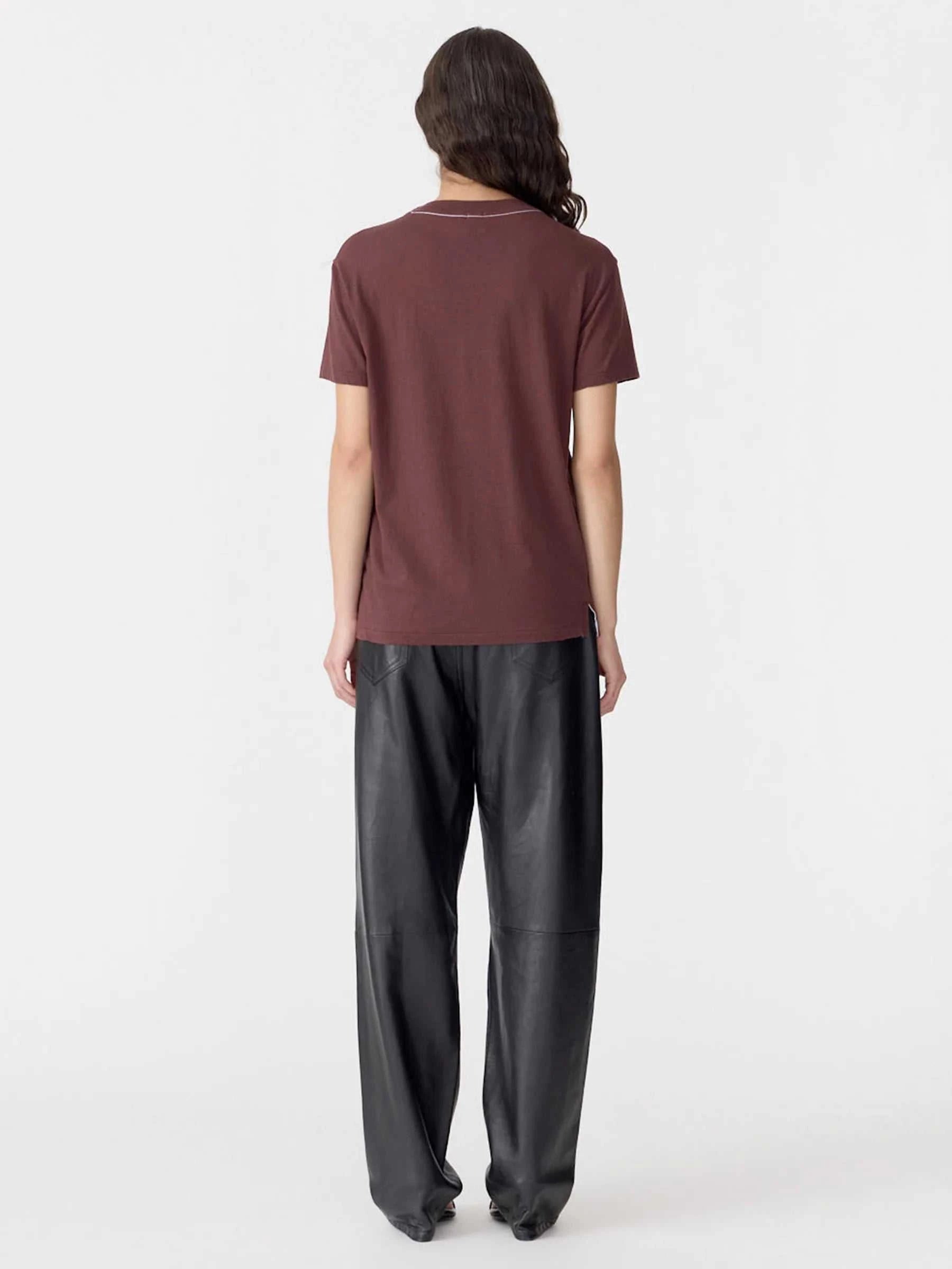 Bassike Classic T Shirt Cocoa