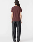 Bassike Classic T Shirt Cocoa
