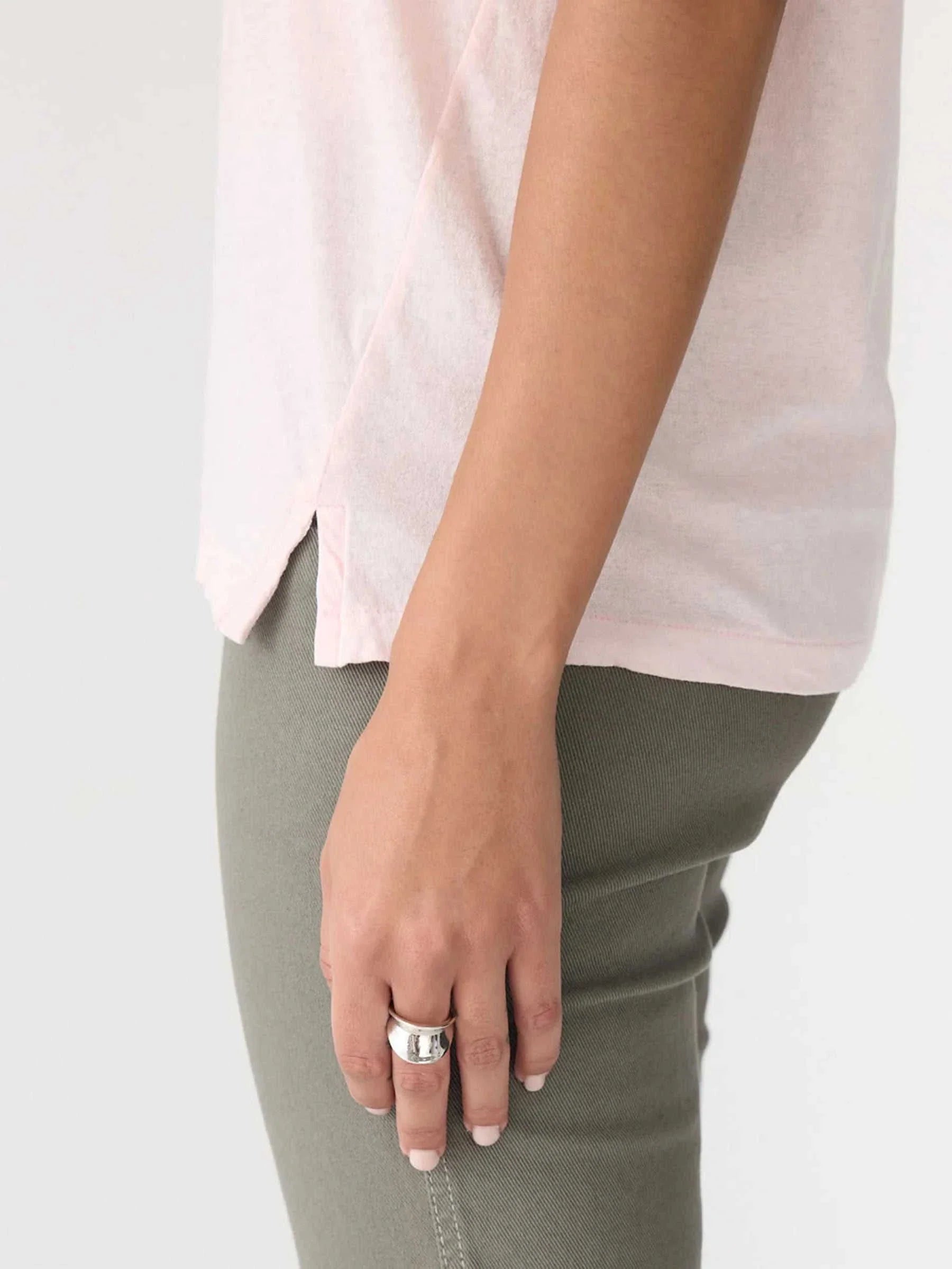 Bassike Classic TShirt Powder Pink