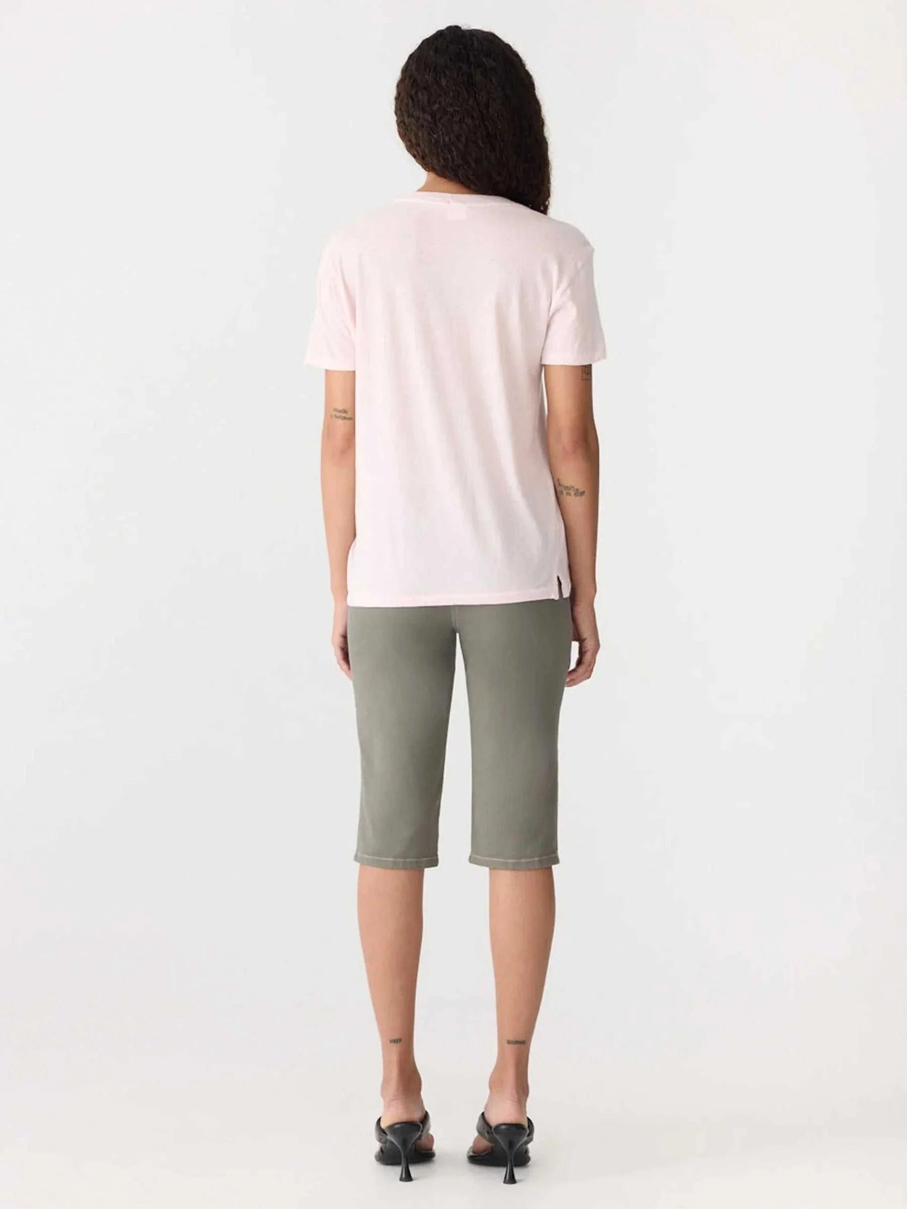 Bassike Classic TShirt Powder Pink