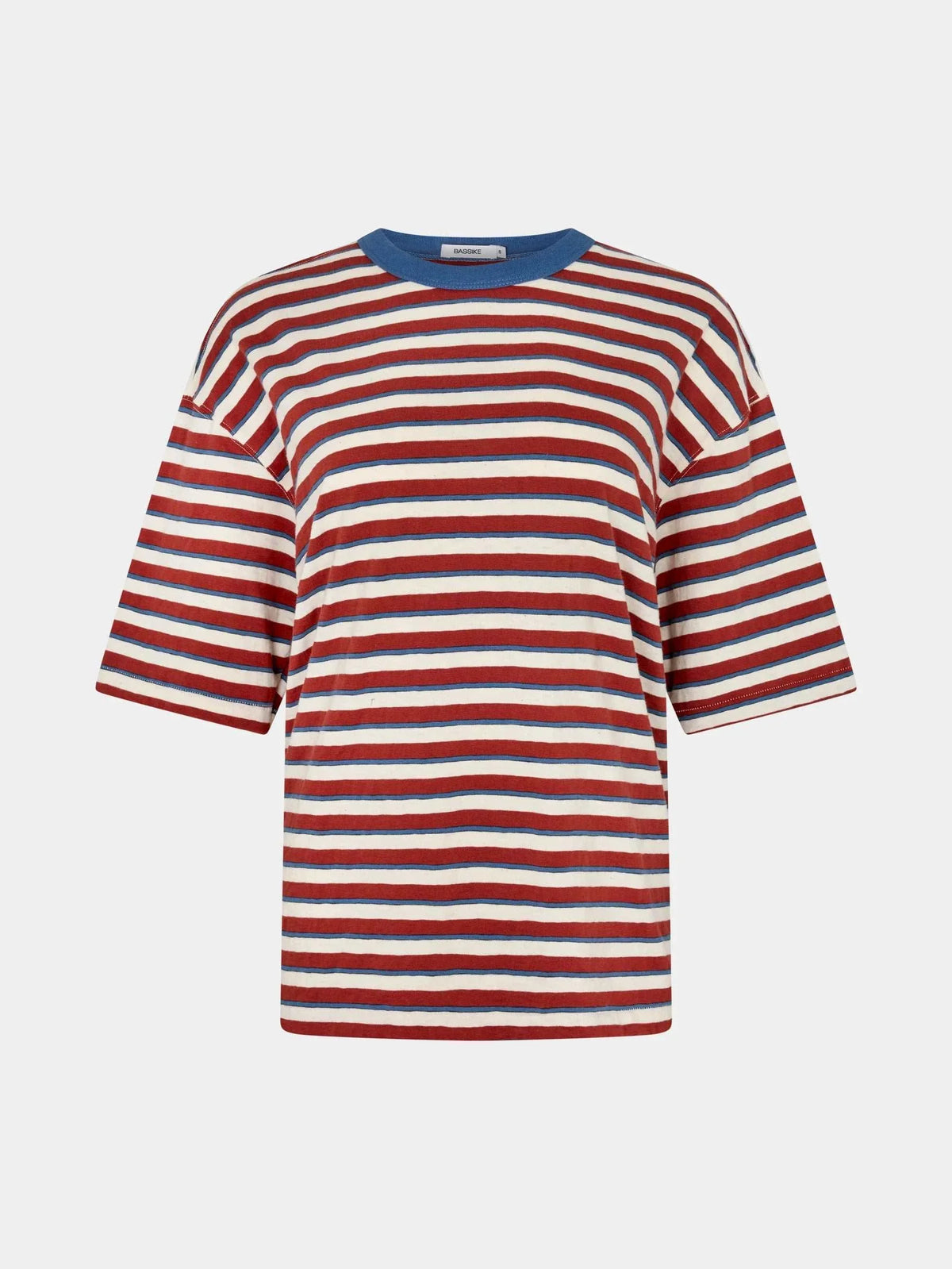 Bassike Universal Stripe Boxy T Shirt
